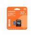 MicroSD  32GB  A-Data Class 10 Premier Pro A1 UHS-I (100 Mb/s) + SD адаптер#2117142