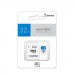 Карта памяти MicroSD 32GB Smart Buy Class 10 UHS-I синие + SD адаптер#2117164