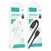 Кабель USB - 8 pin HOCO X120, 1.0м, круглый, пластик, 2.4А, цвет: белый упакован (1/420)#2111860