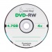 Диски для многократной записи SMARTBUY DVD-RW, 4.7 Гб, 4х, 50шт, кейк-бокс (SBDV-RW50)/5#2115019