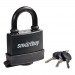 Замок навесной, уличный корпус 70*57 мм, дужка d10 мм, 3 кл., дверца, Smartbuy/36#2141566