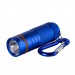 Фонарь брелок COB, 1 режим, карабин, батарея AG13*4 шт, 6х3.5 см, Smartbuy#2112223
