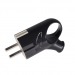 Вилка Smartbuy, с кольцом с заземлением черная 16А 250В (SBE-16-P03-b)/480#2116329