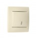 Выключатель проходной 1-клавишный 10А бежевый, керамика "Венера" (SBE-01i-10-SW12-0-c)#2116307