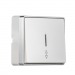 Выключатель проходной 1-клавишный с индикатором 10А белый "Сириус" (SBE-07w-10-SW12-1)#2114988