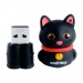 UFD 2.0 Smartbuy 064GB Wild series Котенок Черный (SB64GBCatK)#2112429