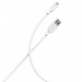 Кабель для зарядки и передачи данных S01 MicroUSB белый, 2.4А, 1 м, Smartbuy (iK-12-S01w)#2111878