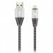 Дата-кабель Smartbuy 8pin HEDGEHOG серый 2 А, 1 м (iK-512HH gray)/100#2112171