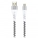 Дата-кабель Smartbuy MicroUSB CHESS серый, 2 А, 1 метр (iK-12CSS gray)/100#2111957