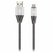 Дата-кабель Smartbuy MicroUSB HEDGEHOG серый 2 А, 1 м (iK-12HH gray)/100#2112152