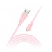 Дата-кабель Smartbuy MicroUSB кабель в резин. оплетке Gear, 1 м., <2А, розовый (iK-12RG rose)#2111925