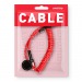 Дата-кабель Smartbuy USB - micro USB, спиральный, длина 1,0 м, красный (iK-12sp red)/500#2112127