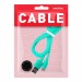Дата-кабель Smartbuy USB - micro USB, цветные, длина 1 м, зеленый (iK-12c green)/100#2112181