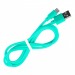 Дата-кабель Smartbuy USB - micro USB, цветные, длина 1 м, зеленый (iK-12c green)/100#2112182