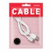 Дата-кабель Smartbuy USB 2.0 - USB TYPE C, белый, длина 1 м (iK-3112 white)#2112178