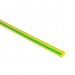Термоусаживаемая трубка 2/1, желто-зеленая, 10 шт по 1 метру (SBE-HST-2-yg)#2112053