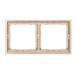 Рамка 2-местная шампань "Капелла" (SBE-09c-00-FR-2)#2113722