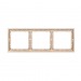 Рамка 3-местная шампань "Капелла" (SBE-09c-00-FR-3)#2113727