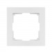 Рамка 1-местная пластик белая "Нептун" (SBE-06w-Plastic-FR-1)#2112775