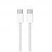 Кабель Type-C - Type-C ORG MQKJ3AM/A 60W 100см 3A (A) (white) (241782)#2113026
