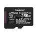 MicroSDXC  256GB  Kingston Class 10 Canvas Select Plus A1 U1 V10  (150 Mb/s) без адаптера#2113909
