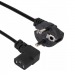 Кабель компьютер--> розетка 220V EU (угол-угол) 1.8m, iOpen <ACE021R-1.8M> (1/60)#2113872