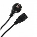 Кабель компьютер--> розетка 220V EU (угловой) <VDE> 3G*0,5mm2 Aopen <ACE021-1.8M> , 1,8m (1/60)#2113873