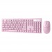 Комплект клавиатура+мышь мультимедийный Smartbuy 105AG розовый (SBC105AGP) /20#2142371