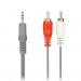 Кабель соединительный Smartbuy 3.5 Jack (M) - 2xRCA (M), стерео, аудио, 3,0 м, пакет (KA-313-200)/50#2114128