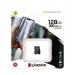 MicroSD  128GB  Kingston Class 10 Canvas Select Plus A1 U1 V10  (150 Mb/s) без адаптера#2117186