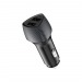 Автомобильный адаптер 2гн. (1гн.USB-A 5В, 3.1A + 1гн.USB-A QC3.0 18W) чёрный "Rexant"#2122078