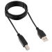 Кабель Гарнизон USB (m)-USB B (m) 1.8м черный#2133735