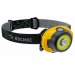 Фонарь налобный Космос H103 3W ХРЕ+COB от аккумулятора 3 режима+ZOOM желтый (1/24/120)#2114712
