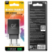 Сетевое З/У GFPower GF21 1USB 3.0A QC3.0 черный (83/332)#2119783