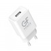 Сетевое З/У GFPower GF51L 1USB 2.4A с кабелем Lightning белый (1/120/480)#2122093