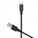 Сетевое З/У GFPower GF51T 1USB 2.4A с кабелем Type-C черный (1/120/480)#2122094