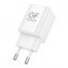 Сетевое З/У GFPower S73PQ 1USB+1Type-C 20W PD,QC белый (1/30/180)#2122109