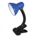 Светильник настольный Ultraflash UF-320P 60W 230V E27 прищепка синий (1/36)#2115624