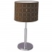 Светильник настольный Escada 5019/1L E14*60W Chrome/Coffee (270х270х320) /1#2115796