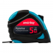 Рулетка измерительная Smartbuy ONE Tools 5м*19мм пластик 2 фиксатора прорезиненная голубой (1/72)#2126522