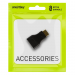 Переходник Smartbuy A115 miniHDMI (m)-HDMI (f) пластик черный (1/1000)#2141606