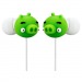 Наушники L-PRO KBJ518А-1  вкладыши канальные ANGRY BIRDS PIG #1720#2115360