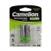 Аккумулятор бытовой Camelion HR6 AA BL2 NI-CD 600mAh  (2/24/480)#2119730