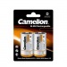 Аккумулятор бытовой Camelion R20 D BL2 NI-CD 4500mAh (2/12/120)#2119733