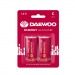 Батарейка Daewoo ENERGY LR14 C BL2 Alkaline 1.5V (2/24/192)#2116195
