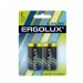 Батарейка Ergolux LR14 C BL2 Alkaline 1.5V (2/12/96)#2116181