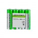 Батарейка GREEN POWERlab LR6 AA Shrink 4 Alkaline 1.5V (4/40/1000)#2117550