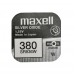 Батарейка Maxell 380/394 BL1 Silver Oxide 1.55V 0%Hg (1/10/100)#2117542