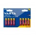 Батарейка Varta LONGLIFE MAX POWER (MAX TECH) LR03 AAA BL5+3 Alkaline 1.5V (4703) (8/160)#2117467