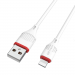 Кабель GFPower 17L USB (m)-Lightning (m) 1м 2.4A ПВХ белый (1/648)#2117646